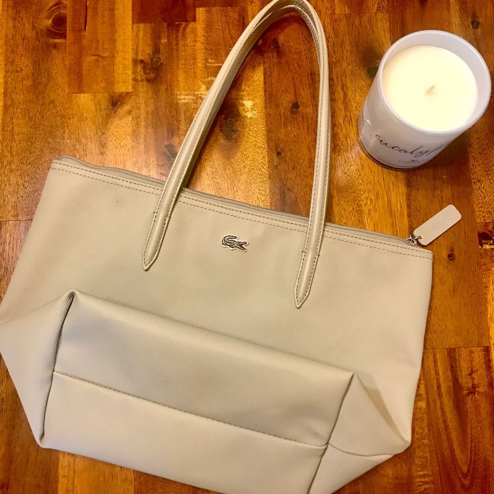 Pre loved Lacoste small tote
